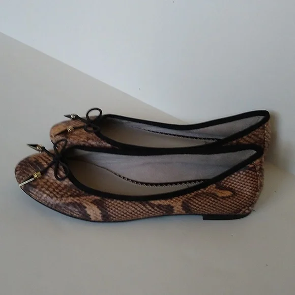 Circus by Sam Edelman Ali snakeskin flats 6 - Picture 4 of 8